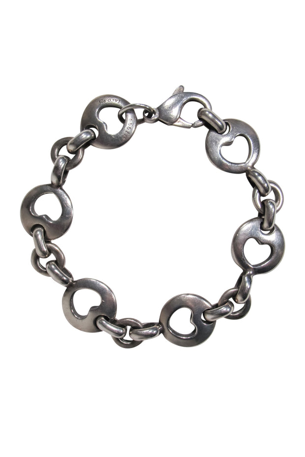Genuine Tiffany & Co silver link bracelet 6.5