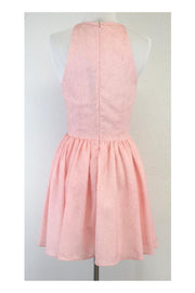 Current Boutique-Timo Weiland - Light Pink & Mesh Fit & Flare Dress Sz 4