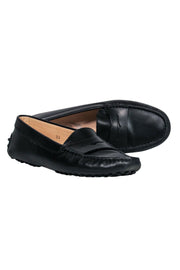 Current Boutique-Tod's - Classic Black Leather Loafers Sz 7