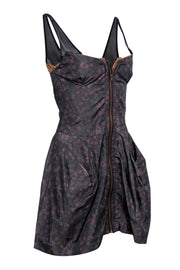 Current Boutique-Toga Archives - Purple Floral Layered Ruffle Dress Sz 2