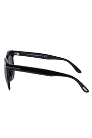 Current Boutique-Tom Ford - Black Frame "Amarra" Sunglasses w/ Purple-Toned Lenses