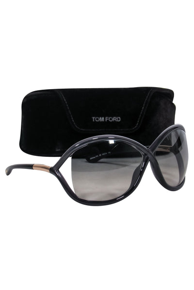 Current Boutique-Tom Ford - Grey "Jennifer" Soft Square Sunglasses