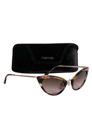 Current Boutique-Tom Ford - Tortoise Shell Cat Eye Sunglasses
