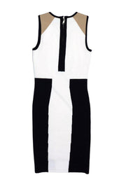 Current Boutique-Torn by Ronny Kobo - White & Black Colorblock Knit Dress Sz XS