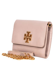 Current Boutique-Tory Burch - Baby Pink Envelope "Britten" Crossbody Bag
