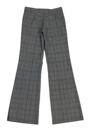 Current Boutique-Tory Burch - Black & Brown Plaid Trousers Sz M