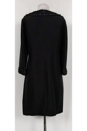 Current Boutique-Tory Burch - Black Embellished Shift Dress Sz 8