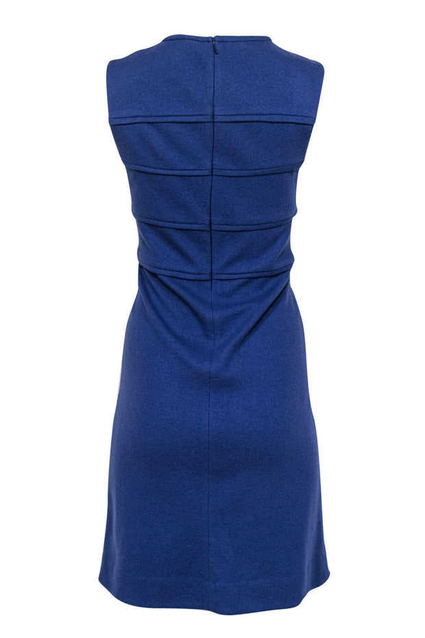 Current Boutique-Tory Burch - Blue Sleeveless Sheath Dress Sz M