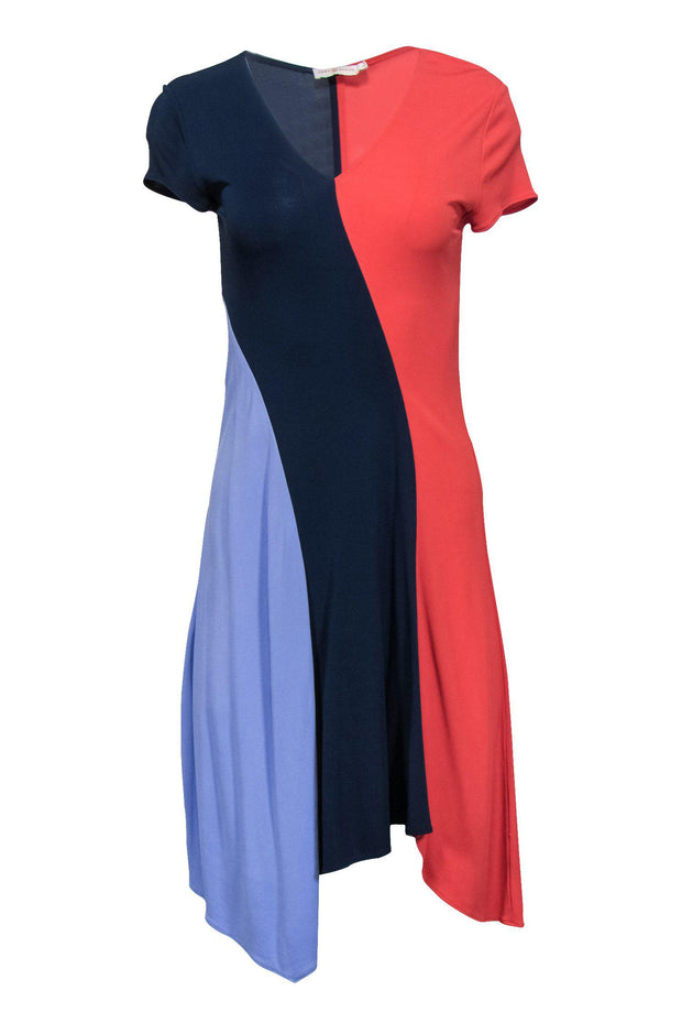 Current Boutique-Tory Burch - Colorblock Midi Dress Sz S