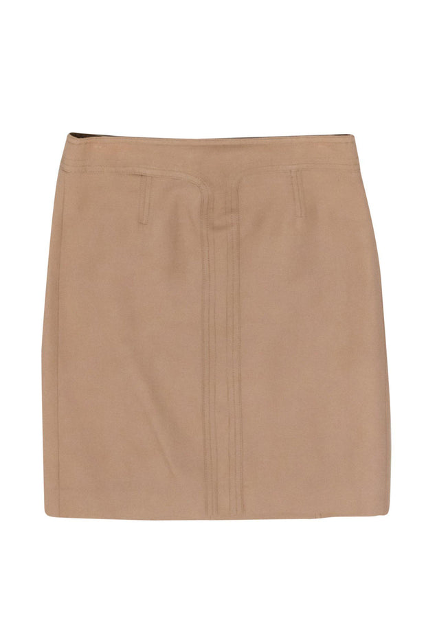 Current Boutique-Tory Burch - Khaki Straight Cut Pencil Skirt Sz 4