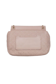Current Boutique-Tory Burch - Light Pink Leather Quilted Handbag