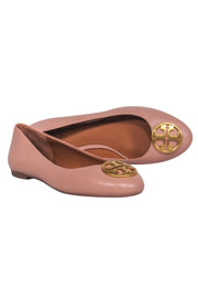 Hot pink clearance tory burch flats