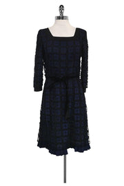 Current Boutique-Tory Burch - Navy Black Lace Dress Sz 2