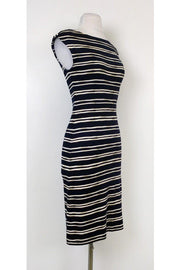 Current Boutique-Tory Burch - Navy Striped Dress Sz XS