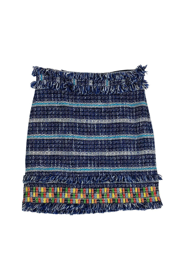 Current Boutique-Tory Burch - Normandy Blue Nora Skirt Sz 4
