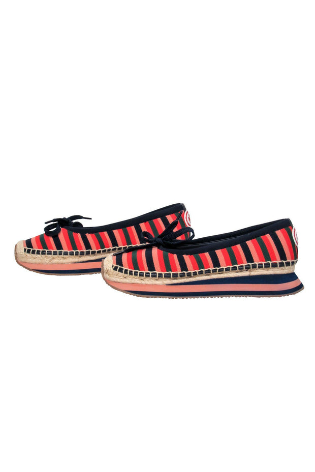 Tory burch striped outlet espadrilles