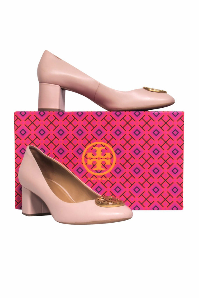 High Heel Shoes Tory Burch Woman Color Sand