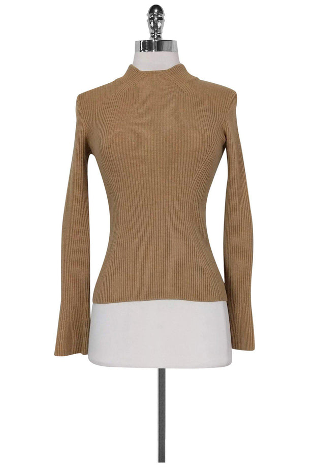 Current Boutique-Tory Burch - Tan Merino Wool Sweater Sz XS