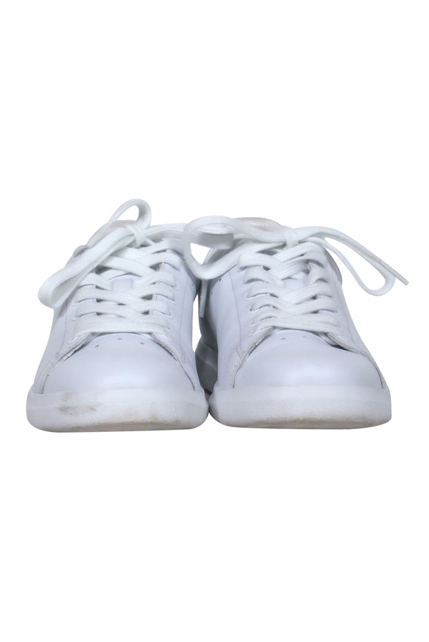 Current Boutique-Tory Burch - White Leather "Howell Court" Sneaker Sz 7.5