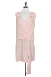 Current Boutique-Tracy Reese - Pale Pink Drop Waist Dress Sz M