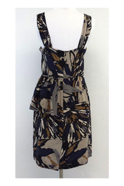 Current Boutique-Trina Turk - Abstract Print Silk Sleeveless Dress Sz 8