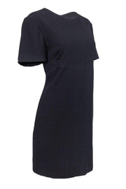 Current Boutique-Trina Turk - Black Crepe Shift Dress Sz 12