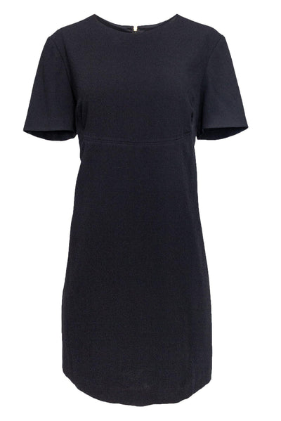 Current Boutique-Trina Turk - Black Crepe Shift Dress Sz 12