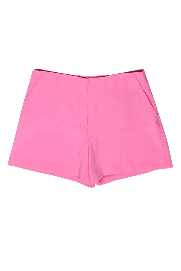 Current Boutique-Trina Turk - Bubblegum Pink High-Waisted Shorts Sz 12