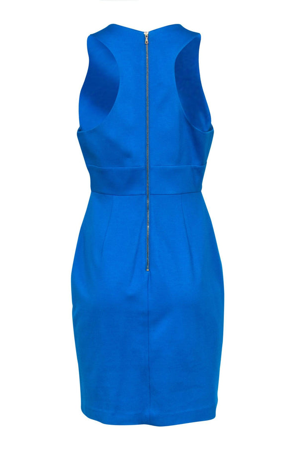 Current Boutique-Trina Turk - Caribbean Blue Sheath Dress Sz 10