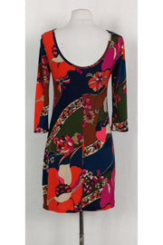 Current Boutique-Trina Turk - Floral Print Dress Sz S