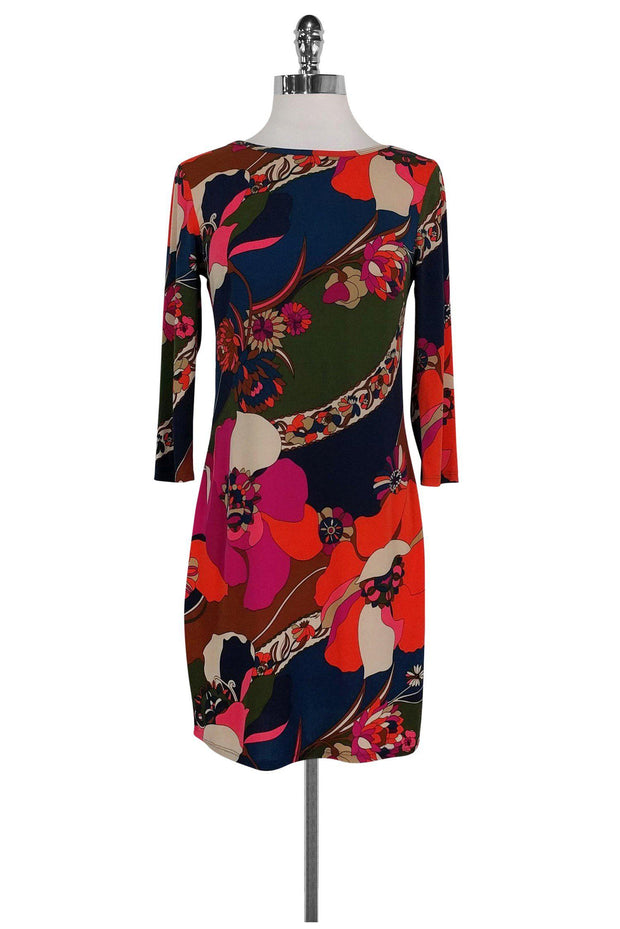 Current Boutique-Trina Turk - Floral Print Dress Sz S