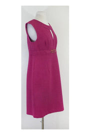 Current Boutique-Trina Turk - Fuchsia Woven Sleeveless Dress Sz 10