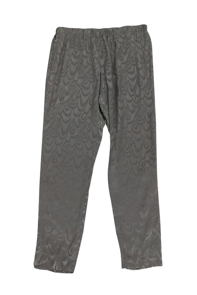 Current Boutique-Trina Turk - Grey Patterned Pants Sz 4