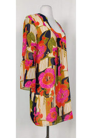 Current Boutique-Trina Turk - Multicolor Floral Print Dress Sz 4