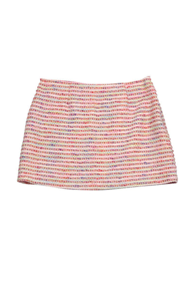 Current Boutique-Trina Turk - Multicolor Tweed Miniskirt Sz 2