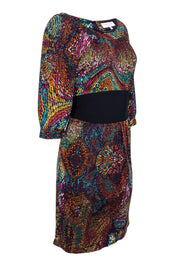 Current Boutique-Trina Turk - Multicolored Silk Dress Sz 6