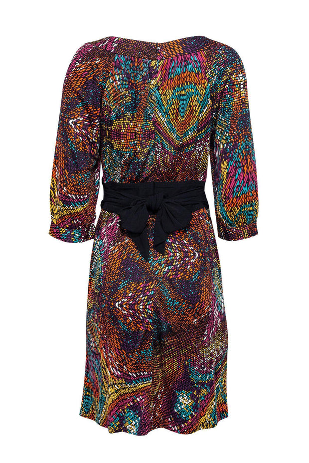Current Boutique-Trina Turk - Multicolored Silk Dress Sz 6