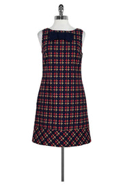 Current Boutique-Trina Turk - Navy, Red & Tan Dress Sz 4