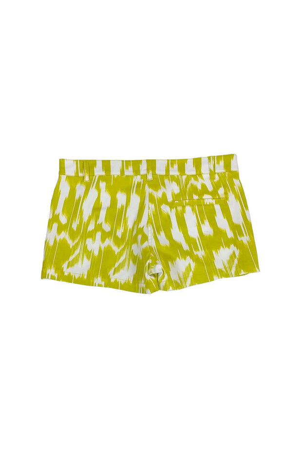 Current Boutique-Trina Turk - Neon Green & White Shorts Sz 2