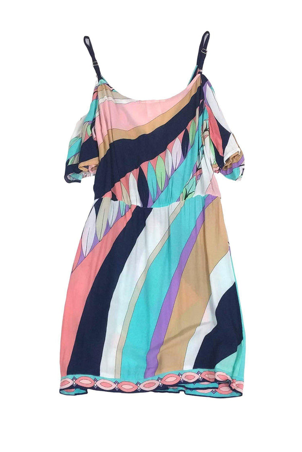 Current Boutique-Trina Turk - Pastel Mini Dress Sz XS
