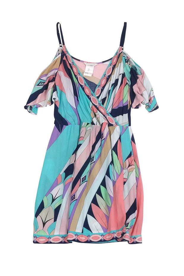 Current Boutique-Trina Turk - Pastel Mini Dress Sz XS