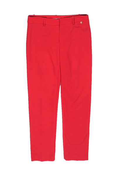 Current Boutique-Trina Turk - Red "Solitaire" Skinny Pants Sz 4