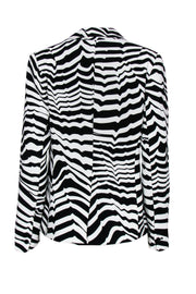 Current Boutique-Trina Turk - Zebra Print Blazer Sz 8