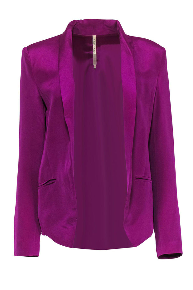 Current Boutique-Truth and Pride - Bright Purple Open Blazer Sz M