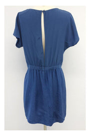 Current Boutique-Twelfth Street by Cynthia Vincent - Blue Silk Dress Sz M