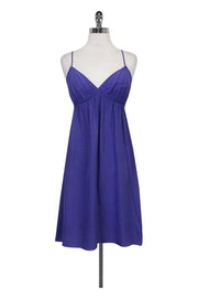 Current Boutique-Twelfth Street by Cynthia Vincent - Purple Silk Dress Sz S