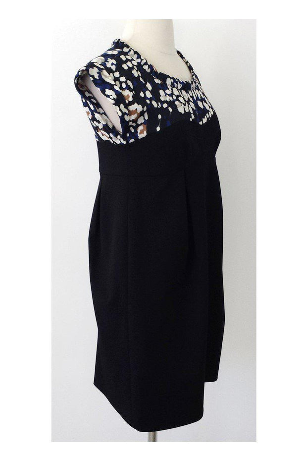Current Boutique-Twinkle by Wenlan - Black & Abstract Print Dress Sz 2