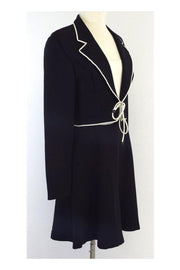 Current Boutique-Valentino - Black & White Suit Dress Sz 10