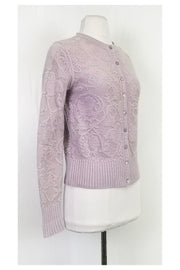 Current Boutique-Valentino - Periwinkle Button-Up Cardigan Sz 4