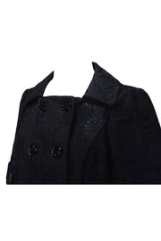 Current Boutique-Vera Wang Lavender Label - Black & Metallic Jacket Sz 2